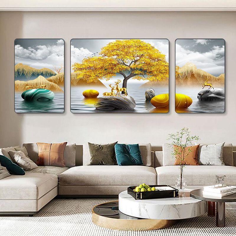 High Quality Wall Hanging Art 3Piece Set | Decorative Wall Art for Home & Office | 30x40cm & 60x40cm | Available in Multiple Designs