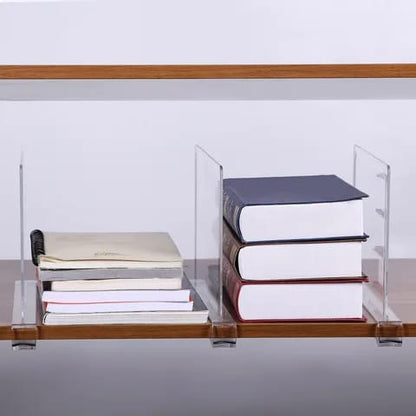 Acrylic Drawer Dividers | Wardrobe Partition Divider Shelf Dividers | Clear Acrylic Partition Board for Organized Storage