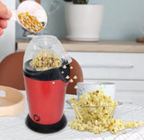 1200W Oil Free Airpop Popcorn Maker | Small Electric Popcorn Machine with Measuring Cup and High Popping Rate