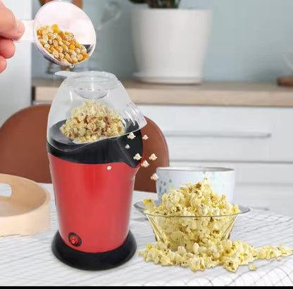 1200W Oil Free Airpop Popcorn Maker | Small Electric Popcorn Machine with Measuring Cup and High Popping Rate