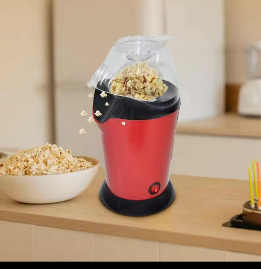 1200W Oil Free Airpop Popcorn Maker | Small Electric Popcorn Machine with Measuring Cup and High Popping Rate