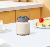 Unbreakable Portable Insulated Thermo Food Flask | 600ml | Keeps Food Hot or Cold | Available in Black, Pink, White & Green