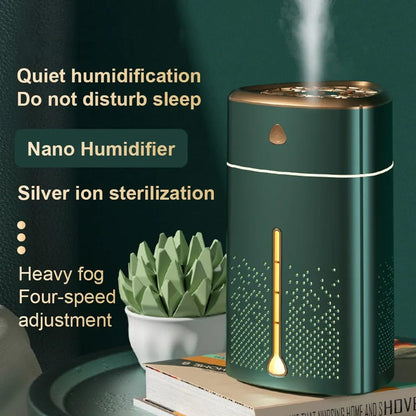 1000ML Color Changing Humidifier | 1 Liter Capacity | Available in Emerald White & Green