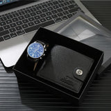 Men’s Classic Watch and Wallet Gift Set | Elegant Accessories for Business & Casual Style