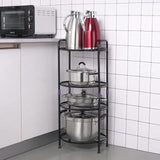 5 Tier Multifunctional Pot Rack | Durable Metallic Wire Design | Space-Saving Storage Solution | 103x36cm