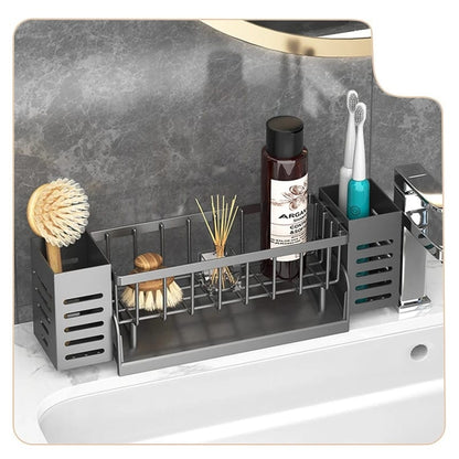 Stainless Steel Self Draining Sink Draining Rack | Durable Kitchen Organizer for Efficient Drying