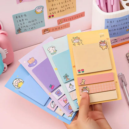 Creative Paper Sticky Notes | Memo Pads for Office & School | Adhesive Notepad Stickers