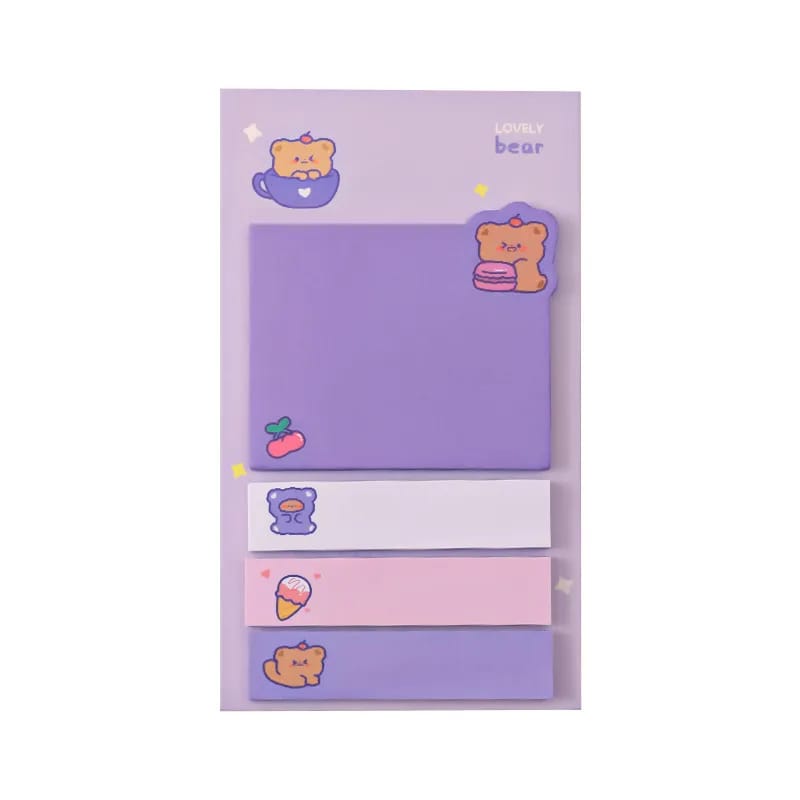 Creative Paper Sticky Notes | Memo Pads for Office & School | Adhesive Notepad Stickers