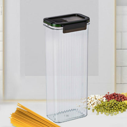 Airtight Multipurpose Storage Jar | 29cm PP Container for Spaghetti, Cereals, and Food Storage with Durable Lid