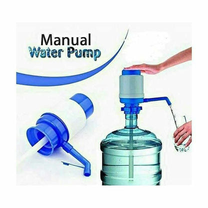 Manual Water Pump | Innovative Vacuum Action | Fits Standard 5-6 Gallon Water Bottles | Eco-Friendly Design