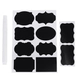 80pcs Pantry Stickers/Organizing Labels | Black & Brown | 3.5x5.5 cm | Includes Pen