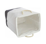 Canvas Laundry Basket | MultiPurpose Basket with Handle | 60L Capacity | 40x40x38cm