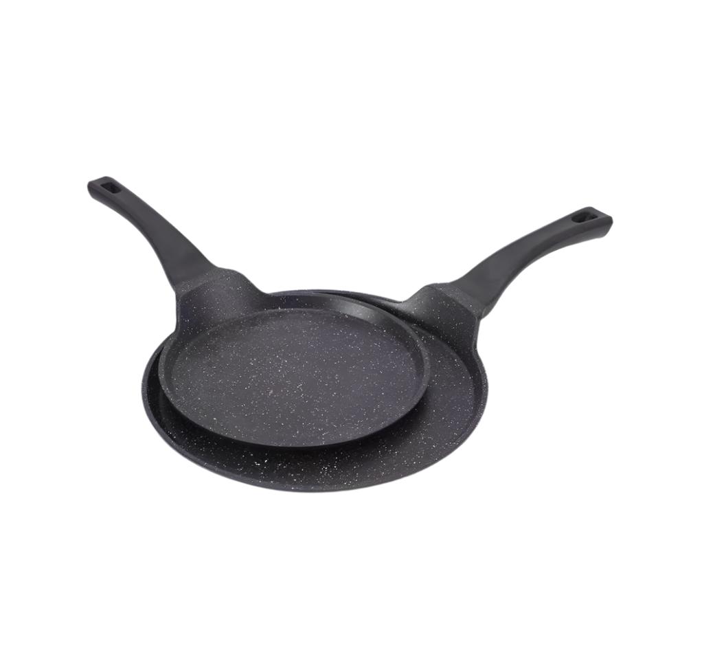 Granite Chapati Pan | Superior Non Stick Coating, Cool Touch Handle | Induction Compatible & Durable