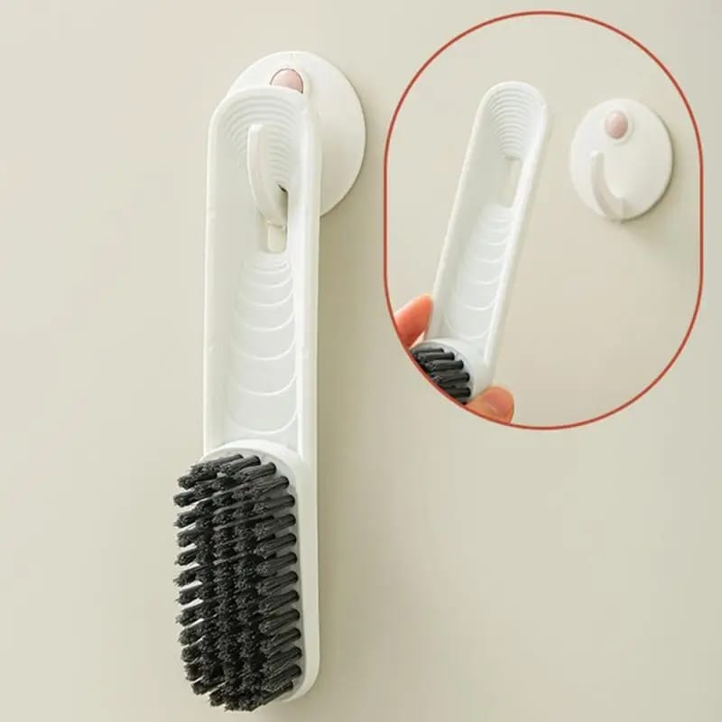 Multifunctional Shoe and Cleaning Brush | Plastic Soft Wool Brush for Shoes & Household Cleaning