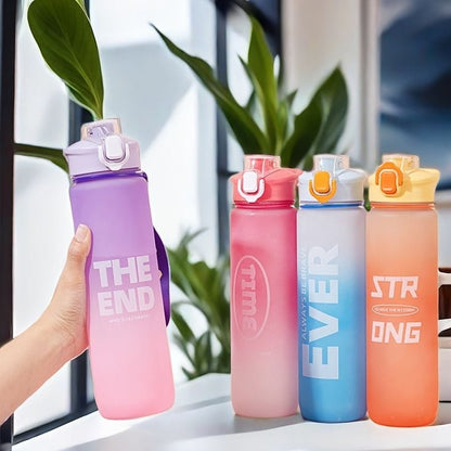 1000ml Fitness Water Bottle  BPA Free, Leak Proof Hydration | Available in Multiple colors