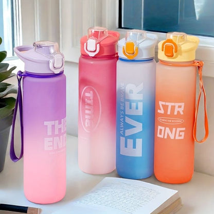 1000ml Fitness Water Bottle  BPA Free, Leak Proof Hydration | Available in Multiple colors