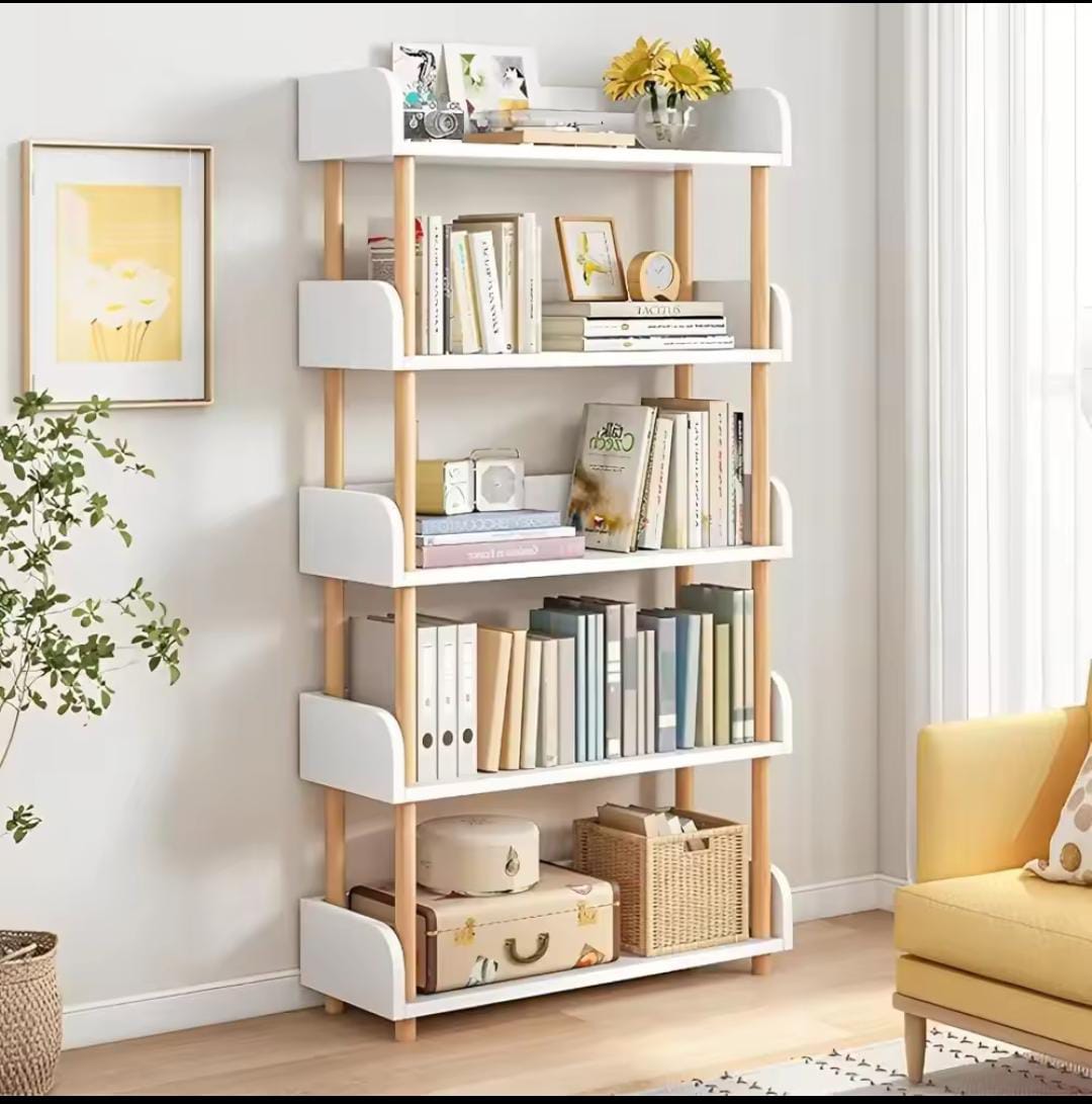 Modern Style Isobel Bookshelf  Sleek & Versatile Design | Height 141cm x Depth 60cm x Width 24cm