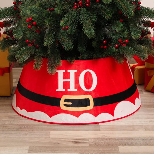 High Quality 60cm Creative Printed Sequins Tree Skirt | Stereoscopic Christmas Décor