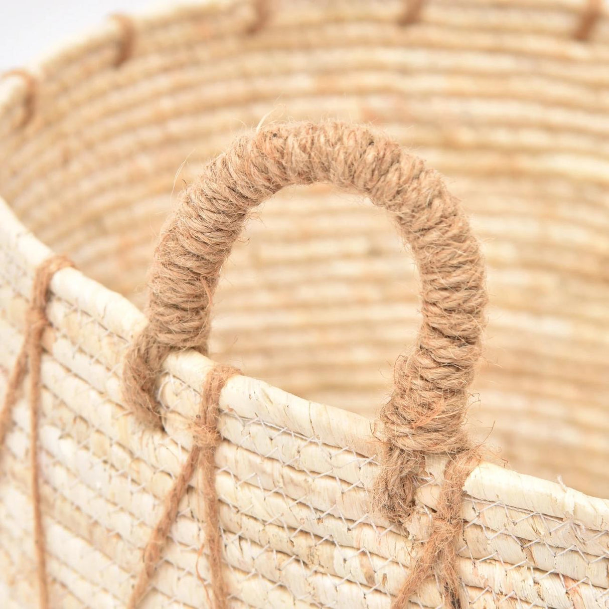 Set of 3 Handmade Stackable Baskets | Stylish Home Storage