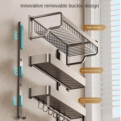 3 Tier Multipurpose Towel Organizer | Compact 50cm Storage Rack