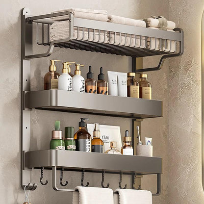 3 Tier Multipurpose Towel Organizer | Compact 50cm Storage Rack