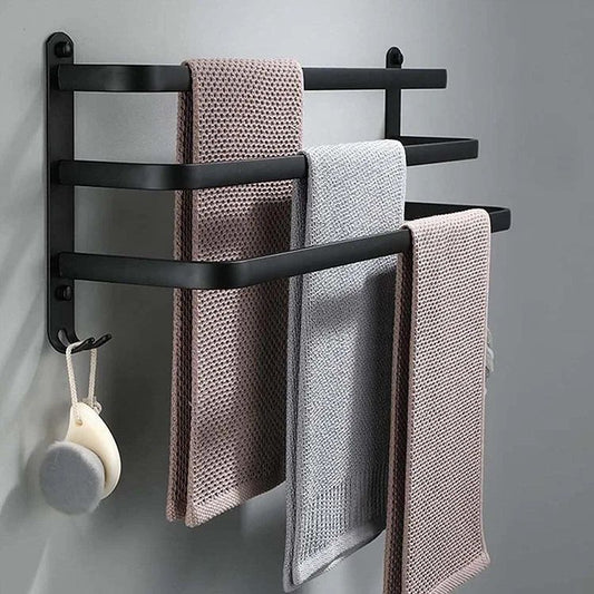 Stylish Towel Rack | Modern 60cm Bathroom Organizer