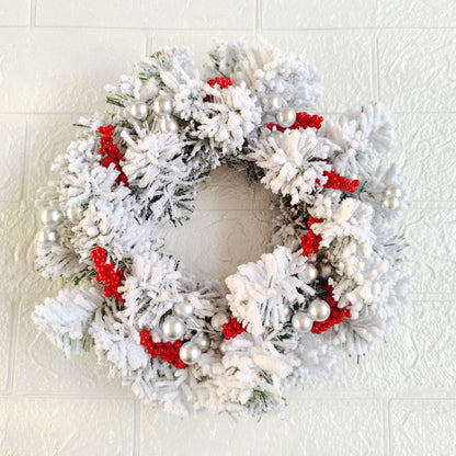 Multipurpose Christmas Decorative Wreath with Ornaments | 28cm