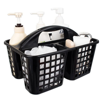 Plastic Shower Caddy Basket with Handle | Cleaning Supply Organizer