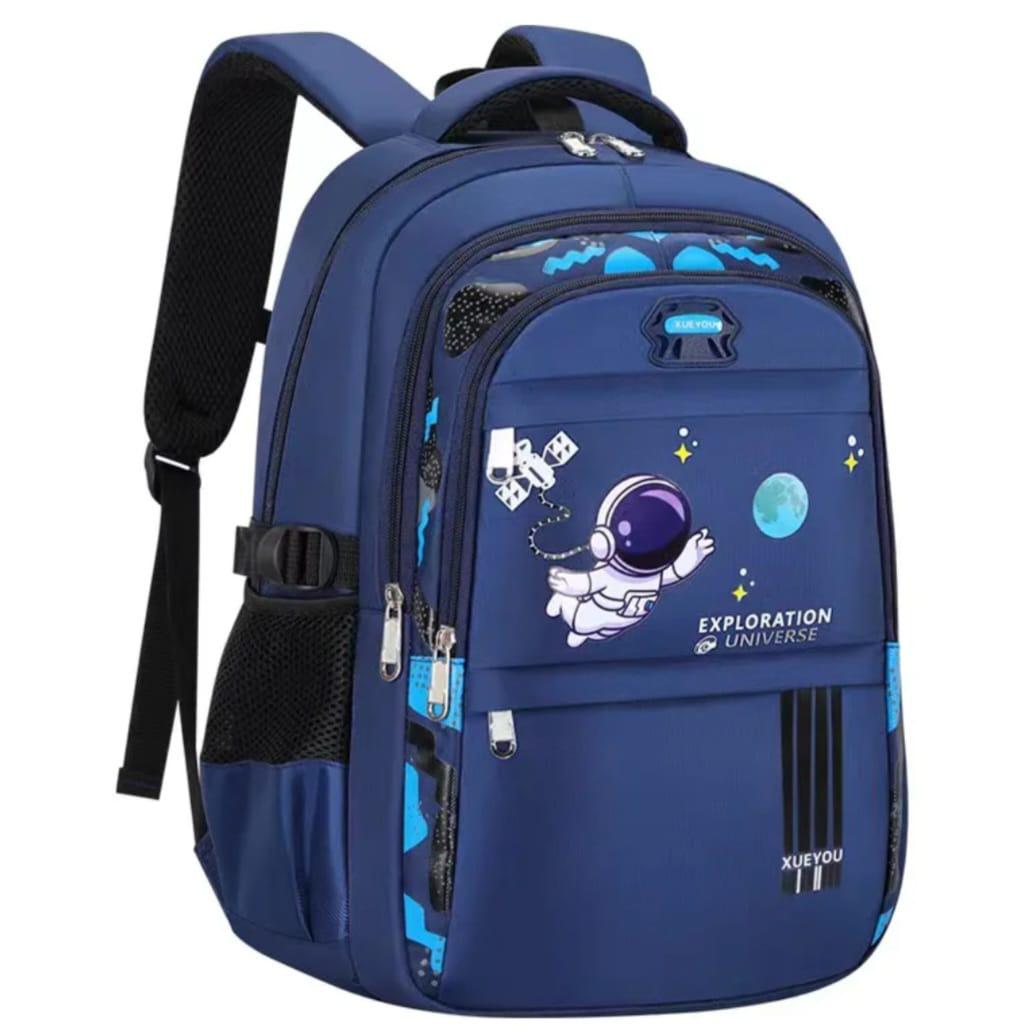 Kids Astronaut Fashion School Bag  Large Waterproof Backpack