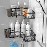 2 Pack Shower Caddy Shelf |  Rustproof, No Drilling, Adhesive Mount