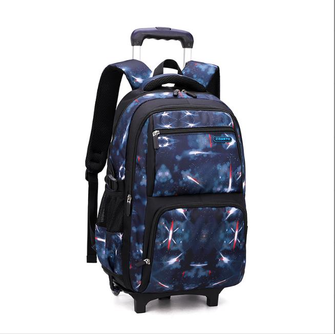 Rolling Trolley School Bag