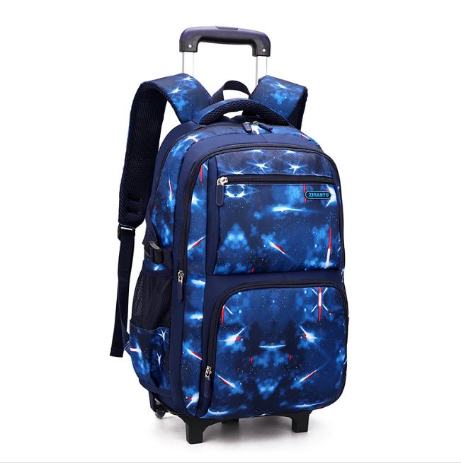 Rolling Trolley School Bag