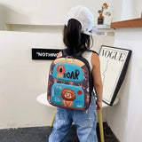 Cartoon-Themed School Bags/Backpacks