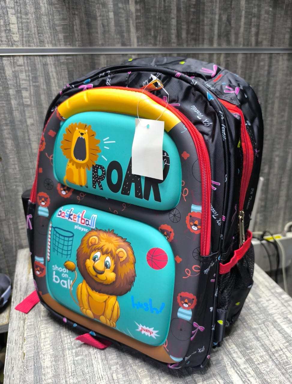 Cartoon-Themed School Bags/Backpacks