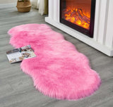 Faux Fur Carpet Irregular Shape  60x180cm