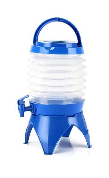 Collapsible Juice Liquids Dispenser | 7.5 Liters Capacity | Space Saving Design | Perfect for serving juices, flavored water, iced teas, & punch at parties