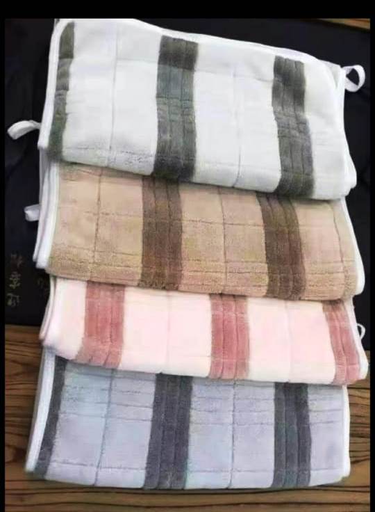 Microfiber Striped 5 pack  Kitchen Towels | Super Absorbent, Soft and Solid Color Dish Towels| Size: 35cm x 75cm