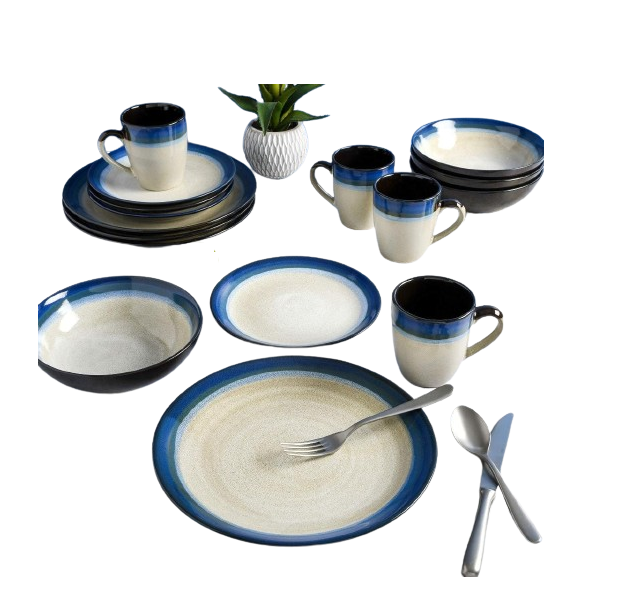 High Quality 24 Piece Ceramic Dinner Set | Complete Dining Service