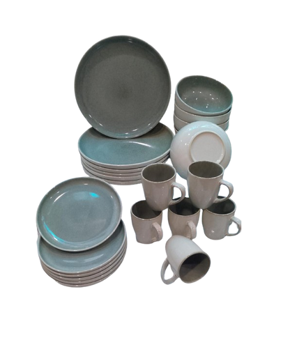 High Quality 24 Piece Ceramic Dinner Set | Complete Dining Service