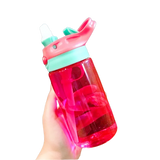 Children Adult Portable 500ml Capacity BPA-free Outdoor Sports Water Bottle Straw Cup Bottle | Travel | Adventure Drinking Water Bottle | Multiple Colors