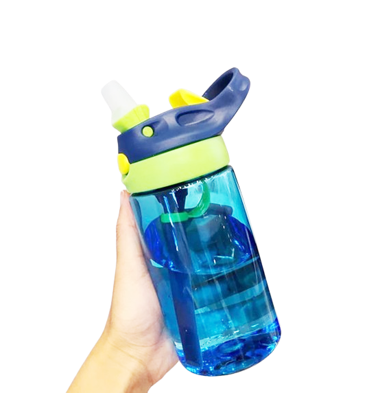 Children Adult Portable 500ml Capacity BPA-free Outdoor Sports Water Bottle Straw Cup Bottle | Travel | Adventure Drinking Water Bottle | Multiple Colors