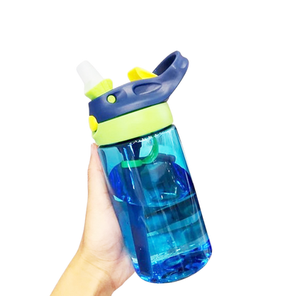 Children Adult Portable 500ml Capacity BPA-free Outdoor Sports Water Bottle Straw Cup Bottle | Travel | Adventure Drinking Water Bottle | Multiple Colors