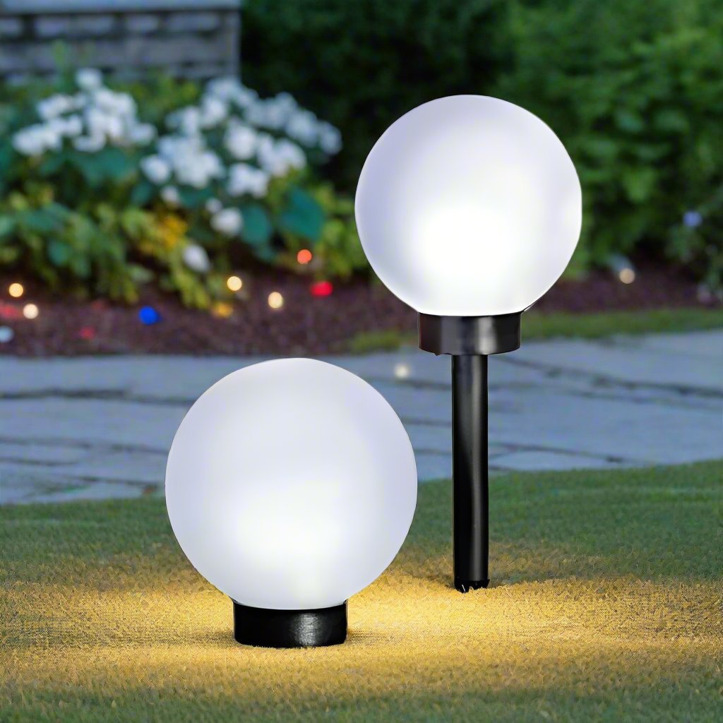 Outdoor Ball Solar Light 6pcs Set | Solar Powered, Energy Efficient Garden Lights | Durable, Weather Resistant | Ideal for Pathways, Patios, and Outdoor Decor