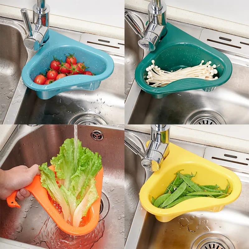 Multifunctional Hanging Drain Basket