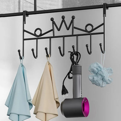 Multifunctional Premium Quality Over-the-Door Hanger | Coats, Bags, Accessories | Room Versatile Solution