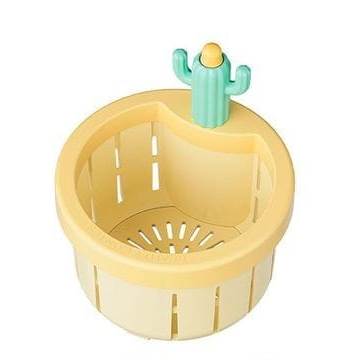 Cactus Kitchen Sink Strainer | 7.8 x 6.8 x 8.5 cm | Food-Grade PP Material | Prevents Clogs