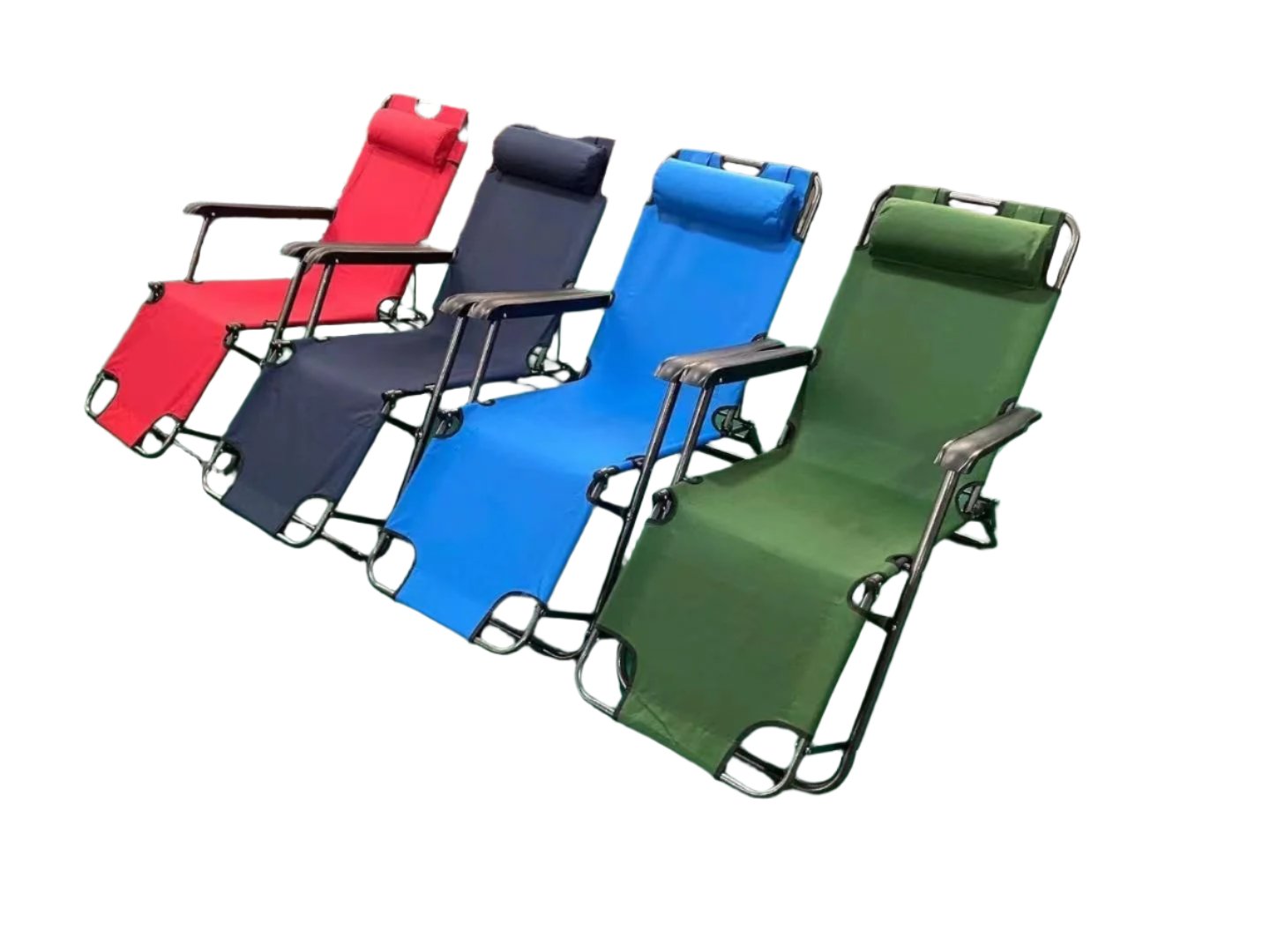 Chaise Lounge Outdoor Foldable Chairs Portable and Adjustable for Relaxation | Patio Furniture | Heavy Duty Patio Folding Recliner Lounge ( Camping) Chaise Chair