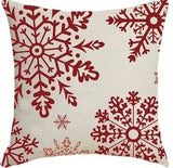 1pc Santa Claus Printed Christmas Cushion Cover | 45x45cm Pillow Case | Festive Home Decor