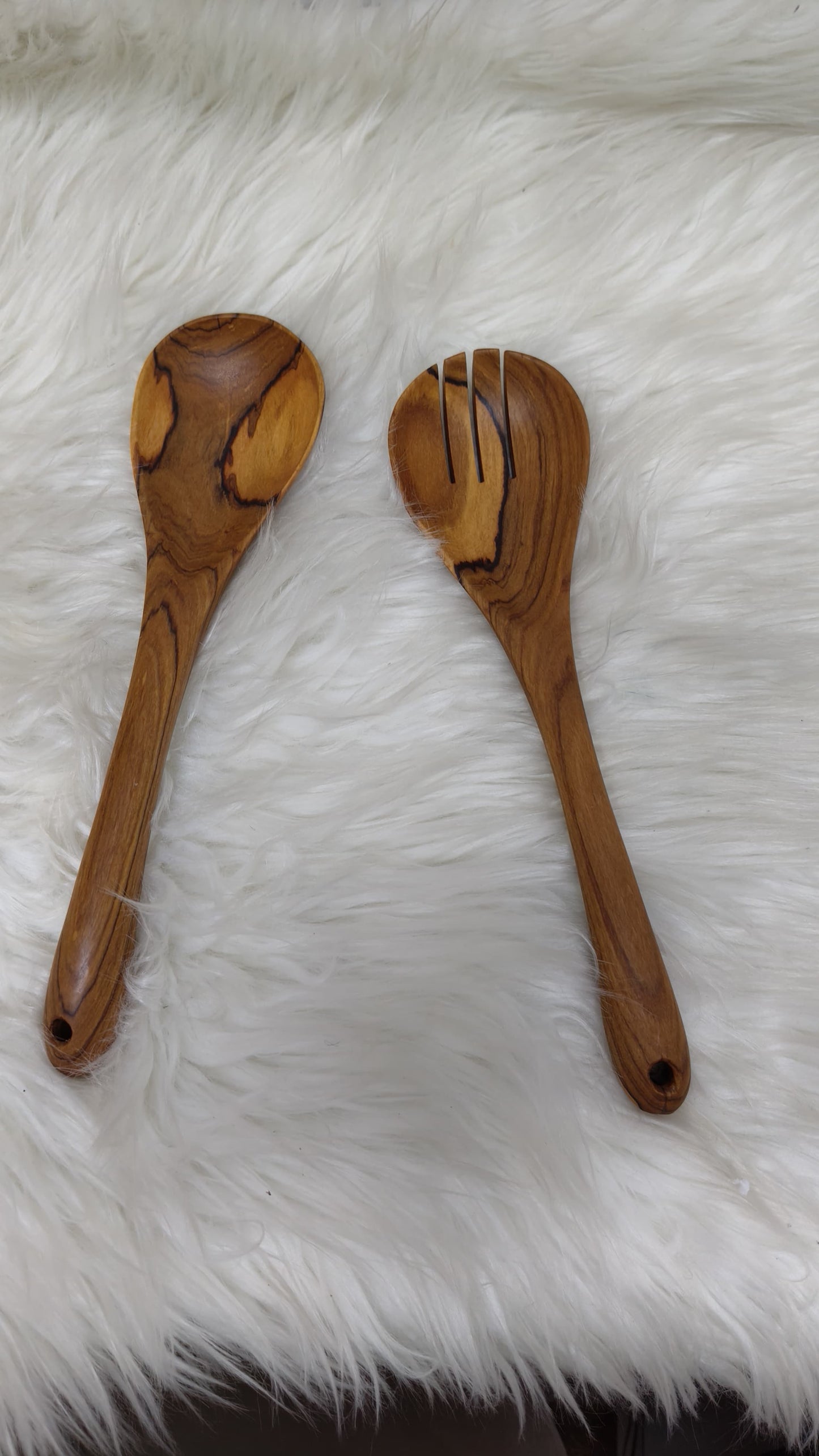 2 pcs Mahogany Wooden Kitchen Utensil Cooking Set | Durable & Eco Friendly Cooking Tools | Cooking Stick