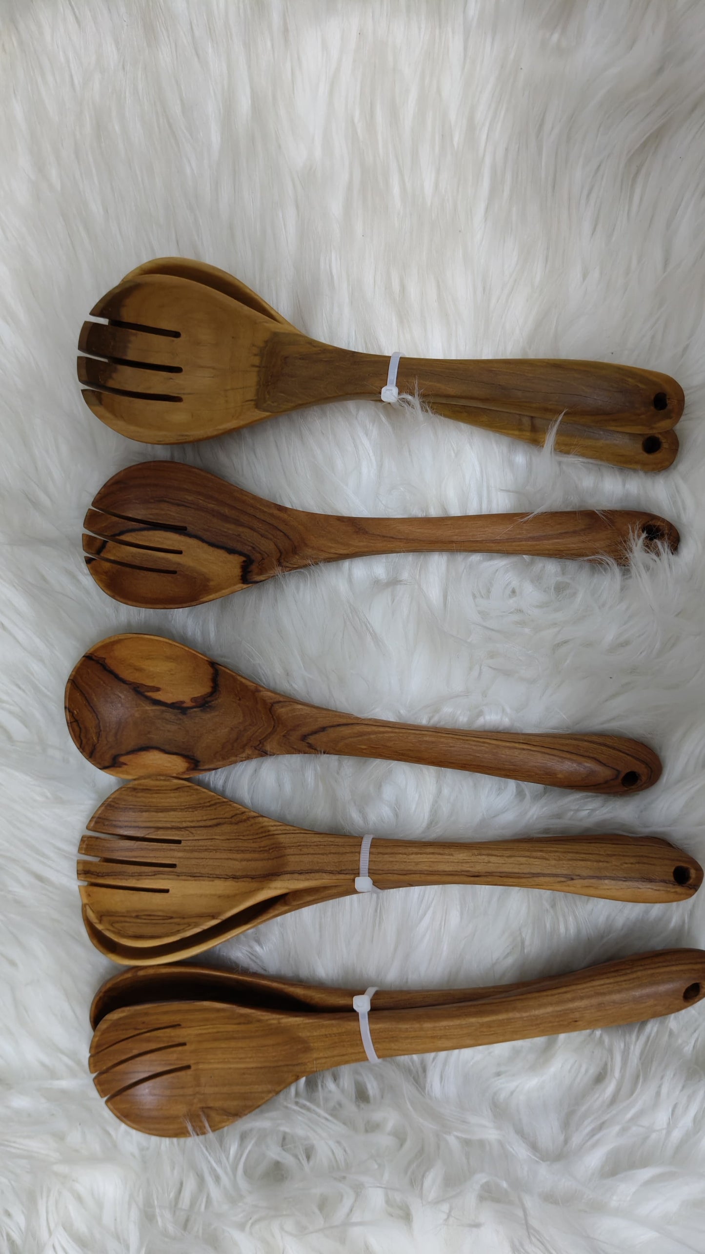 2 pcs Mahogany Wooden Kitchen Utensil Cooking Set | Durable & Eco Friendly Cooking Tools | Cooking Stick